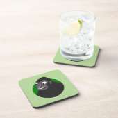 Gorilla Cartoon Drink Onderzetter (Rechterzijde)