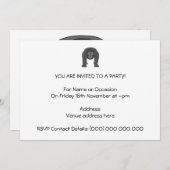 Gorilla Cartoon Kaart (Voorkant / Achterkant)