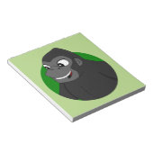 Gorilla Cartoon-notebookscherm Notitieblok (Schuin)