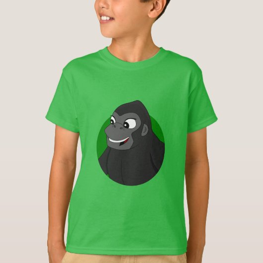 Gorilla Cartoon T-Shirt (Voorkant)