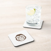 Gorilla Cartoon Tekening Bier Onderzetter (Rechterzijde)