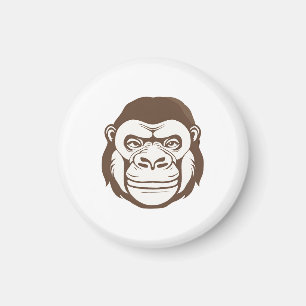Gorilla Cartoon Tekening Magneet