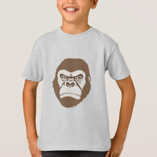Gorilla Cartoon Tekening T-shirt
