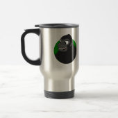 Gorilla Cartoon Travel Mug Reisbeker (Links)