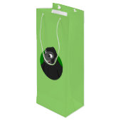 Gorilla Cartoon Wine Gift Bag Wijn Cadeautas (Achterkant Gekanteld)