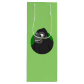 Gorilla Cartoon Wine Gift Bag Wijn Cadeautas (Voorkant)