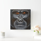 Gorilla Clock Vierkante Klok (Huis)