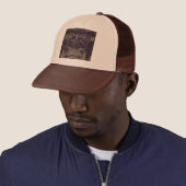 Gorilla, close-up Face (gfaceacc) Trucker Pet (In situ)