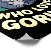 Gorilla Costume For Boys Men Kid Animal Lover Monk Poster (Hoek)