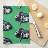 Gorilla Cowboy Theedoek (Quarter Fold)