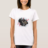 Gorilla Crashing Market T-shirt (Voorkant)