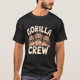 Gorilla Crew Kleding Gorilla Liefhebber Shirt Gori