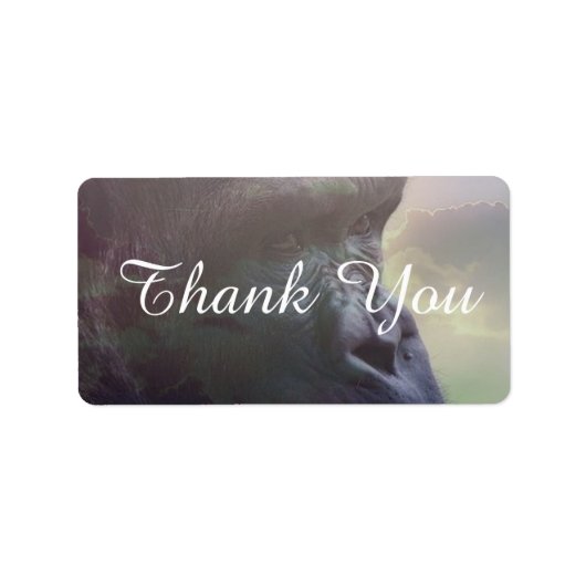 Gorilla Daydroom Etiket (Voorkant)