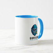 Gorilla de roker mok (Voorkant rechts)