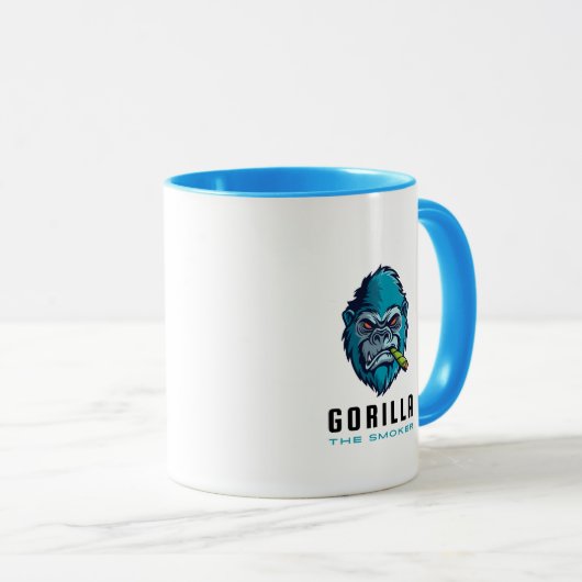 Gorilla de roker mok (Voorkant rechts)