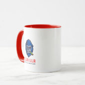 Gorilla de roker mok (Voorkant links)