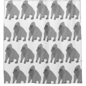 Gorilla Design Douchegordijn (Voorkant)