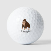Gorilla Design Golfballen (Voorkant)