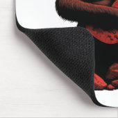 Gorilla die een gitaar speelt muismat (Hoek)