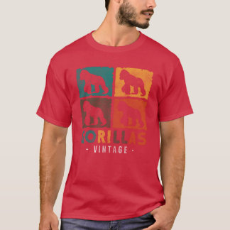 Gorilla Dier Sport Chimpansee jongen T-shirt