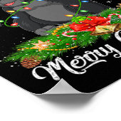 Gorilla Dierenvriend Matching Santa Hat Gorilla Ch Poster (Hoek)