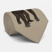 Gorilla Digital Art Necktie Stropdas (Opgerold)