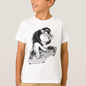 Gorilla DJ Uniek ontwerp T-shirt (Voorkant)