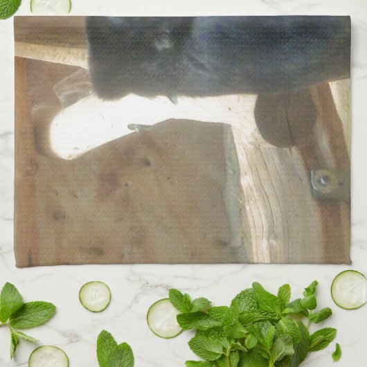 Gorilla eet zijn lunch, Dier, Wildlife, Ape Theedoek (Gevouwen)