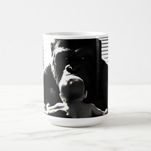 Gorilla en Baby Koffiemok (Center)