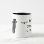 Gorilla en baby mok "geweldige vader" (Midden)