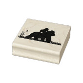 Gorilla en Baby Rubberstempel (Stempel)