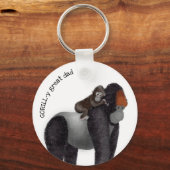 Gorilla en de sleutelhanger van de baby 'grote vad (Voorkant)