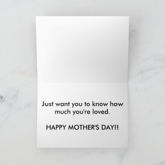 GORILLA EN KIND KAART (Binnen)