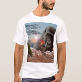 Gorilla en Respect Friendship Logo, T-shirt (Voorkant)