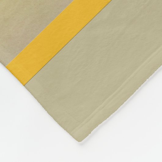 Gorilla en Yellow Daisy Fleece Deken (Hoek)