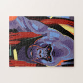 Gorilla Endanged Wild Exotic Animal Colorful Legpuzzel (Horizontaal)