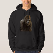 Gorilla  Endangered Silverback Gorilla Hoodie (Voorkant)