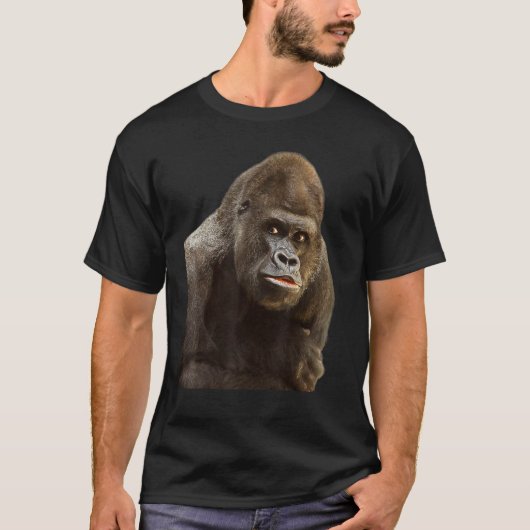 Gorilla Endangered Silverback Gorilla T-shirt (Voorkant)