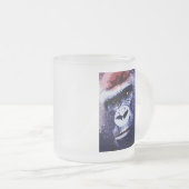 Gorilla Face Pop Art Matglas Koffiemok (Voorkant rechts)