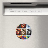 Gorilla Faces Magneet (Insitu (Vaatwasser))