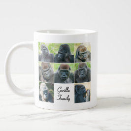 Gorilla Familie Grote Koffiekop