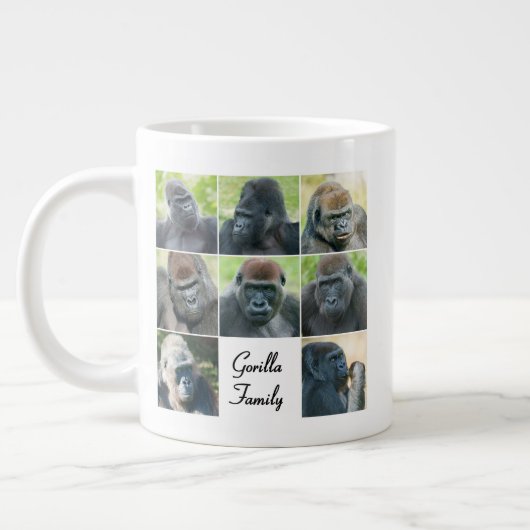 Gorilla Familie Grote Koffiekop (Links)