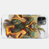 Gorilla familie in het Oerwoud Case-Mate iPhone Case (Achterkant (horizontaal))