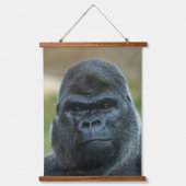 Gorilla familie - Ozala Lope en Oumbi Hangend Wandkleed (Voorkant 3)