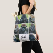 Gorilla Familie Tote Bag (Dichtbij)