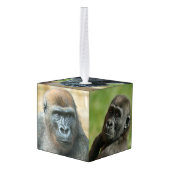 Gorilla Family Decoratie (Achter hoekig)