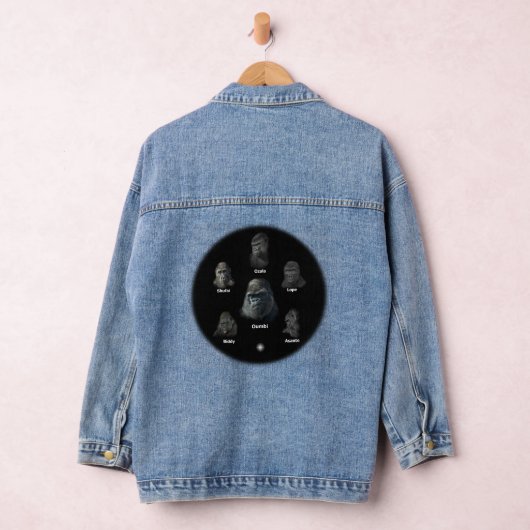 Gorilla Family Denim Jacket (Hangar)