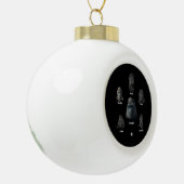 Gorilla Family Keramische Bal Ornament (Links)