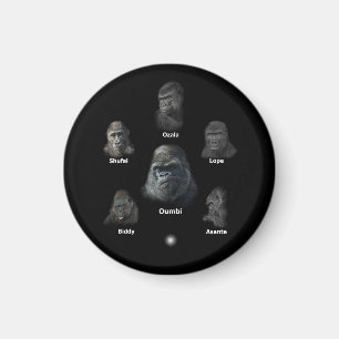 Gorilla Family Magneet