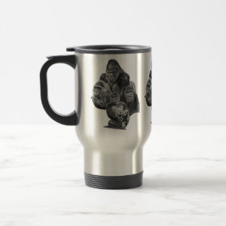 Gorilla Family Mug (ゴリラ家族のマグカップ)Gorilla Life Reisbeker